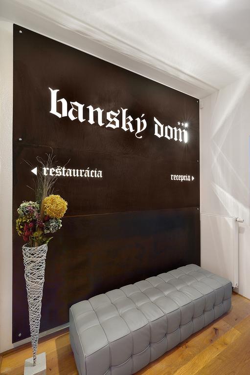 Banská Štiavnica Penzion Bansky Dom מראה חיצוני תמונה